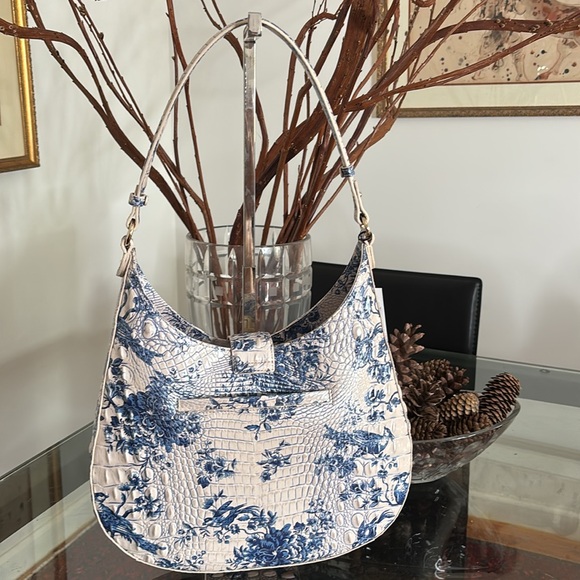 Brahmin Fallon shoulder bag Songbird Melbourne leather NWT - Picture 3 of 10